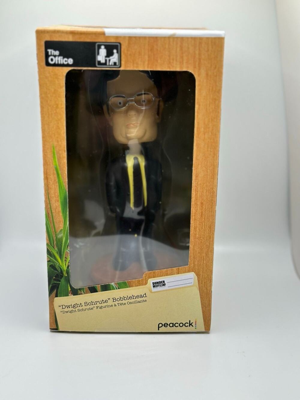 Dwight Schrute Bobblehead From The Office Peacock Official Collectible Dunder Mi